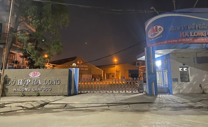 Trụ sở chính cũa công ty Đồ hộp Hạ Long ở Hải Phòng