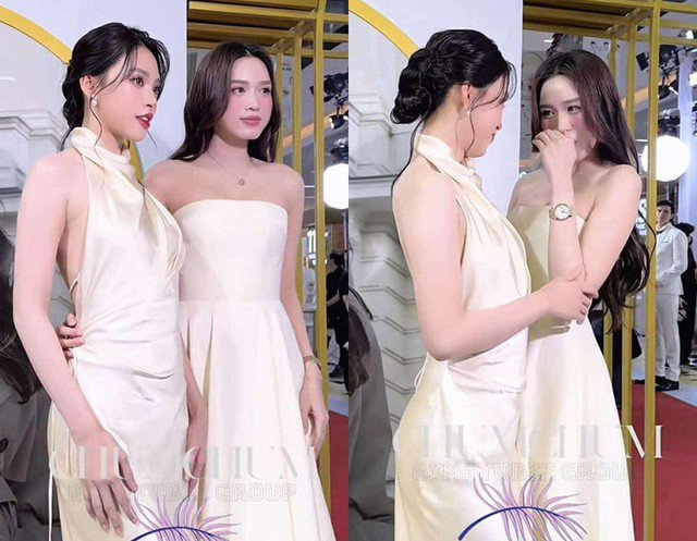 Nhiều người hâm mộ nhận xét đây là màn so kè nhan sắc bất phân thắng bại, mỗi người mang một vẻ đẹp riêng biệt nhưng đều vô cùng nổi bật.