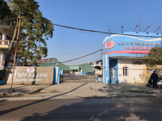 Trụ sở Công ty Đồ hộp Hạ Long ở số 71 Lê Lai, phường Ngô Quyền, Hải Phòng. Ảnh: Lê Tân