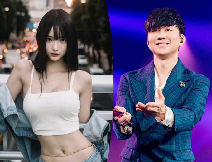 Annalisa và bạn trai hơn 20 tuổi, JJ Lin. Ảnh: Yahoo