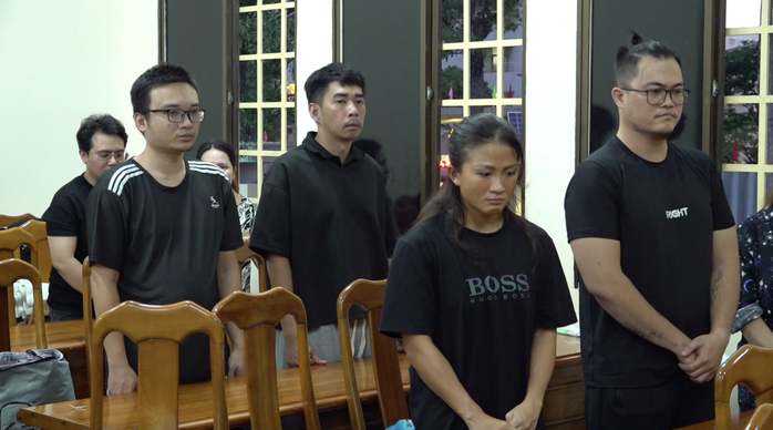 Các đối tượng bị Công an TPHCM bắt giữ