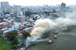 Du thuyền King Yacht cháy rụi trên sông Sài Gòn: Hé lộ nguyên nhân ban đầu