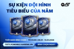 FC Mobile Việt Nam lần đầu mở bình chọn Team of the Year 2026