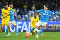 Video bóng đá Napoli - Verona: McTominay giải nguy kịp thời (Serie A)