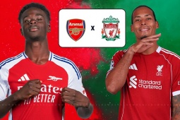 Trực tiếp bóng đá Arsenal - Liverpool: Cờ đến tay "Pháo thủ" (Ngoại hạng Anh)