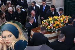 Chồng con tiễn đưa minh tinh Brigitte Bardot về nơi an nghỉ