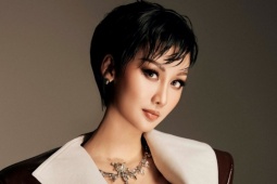 Hoa hậu Quế Anh biến hóa với tóc ngắn