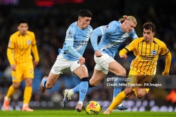 Trực tiếp bóng đá Man City - Brighton: Haaland mở tỷ số (Ngoại hạng Anh)