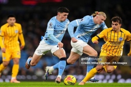 Trực tiếp bóng đá Man City - Brighton: Bỏ lỡ nhiều cơ hội ngon ăn (Ngoại hạng Anh) (Hết giờ)