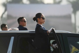 Hình ảnh ‘đặc vụ’ trong buổi tổng duyệt Lễ xuất quân bảo vệ Đại hội XIV của Đảng