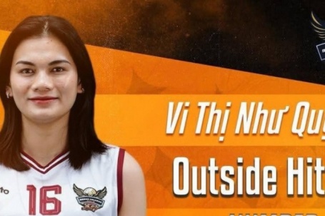 Vi Thị Như Quỳnh chính thức ra mắt giải bóng chuyền Indonesia