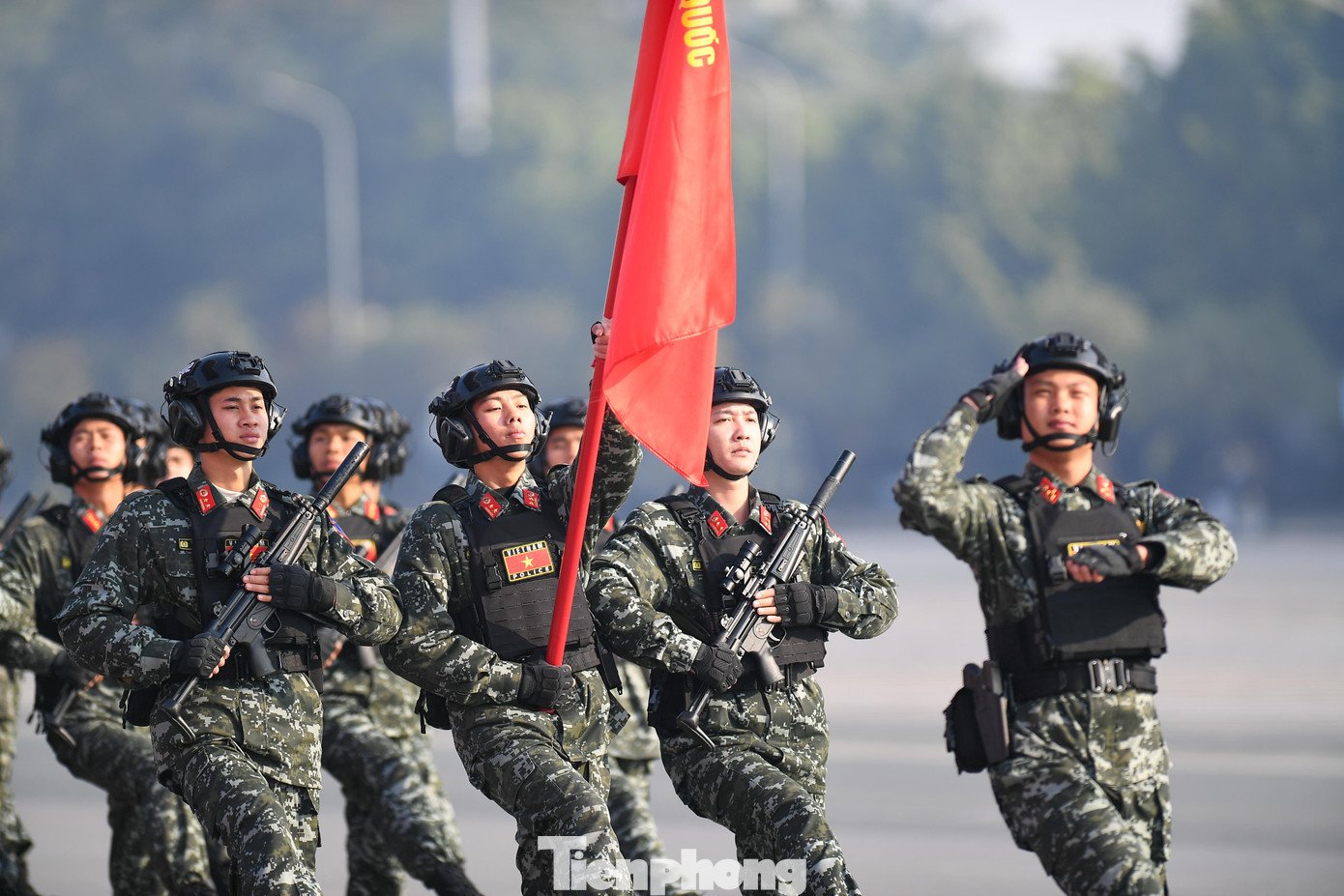 Tổng duyệt diễn tập phương án bảo vệ an ninh trật tự Đại hội Đảng lần thứ XIV - 11