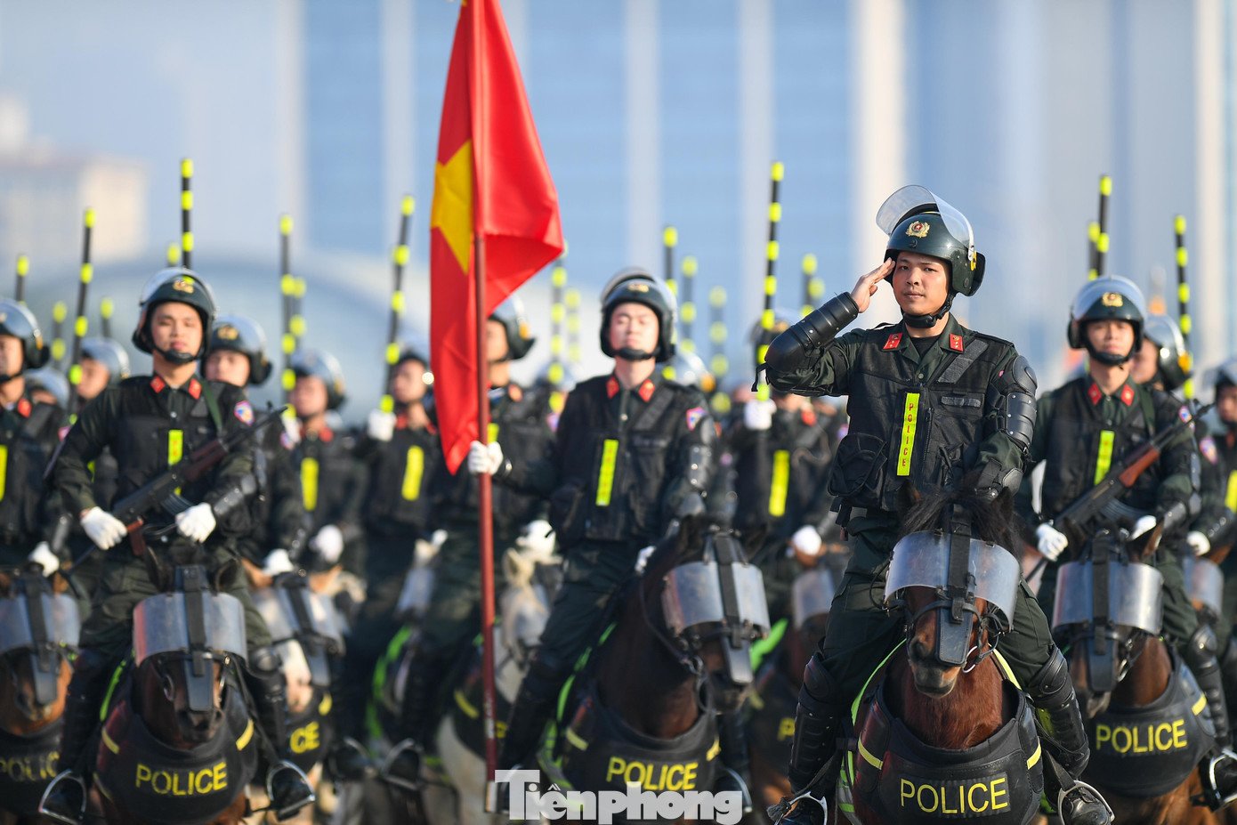 Tổng duyệt diễn tập phương án bảo vệ an ninh trật tự Đại hội Đảng lần thứ XIV - 12