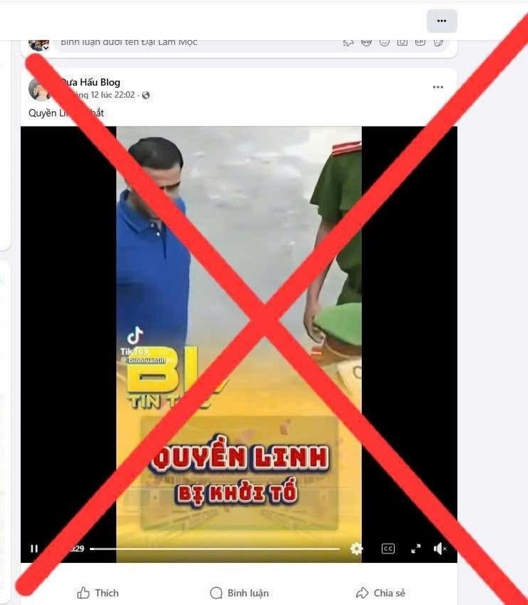 Sử dụng AI tạo tin giả "MC Quyền Linh bị bắt tạm giam", 2 trường hợp bị xử phạt - 4