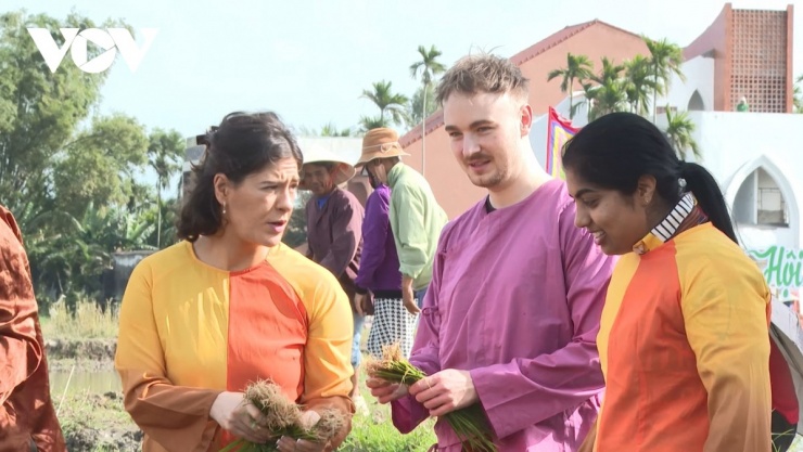 Trải nghiệm nhổ mạ dưới đồng ruộng