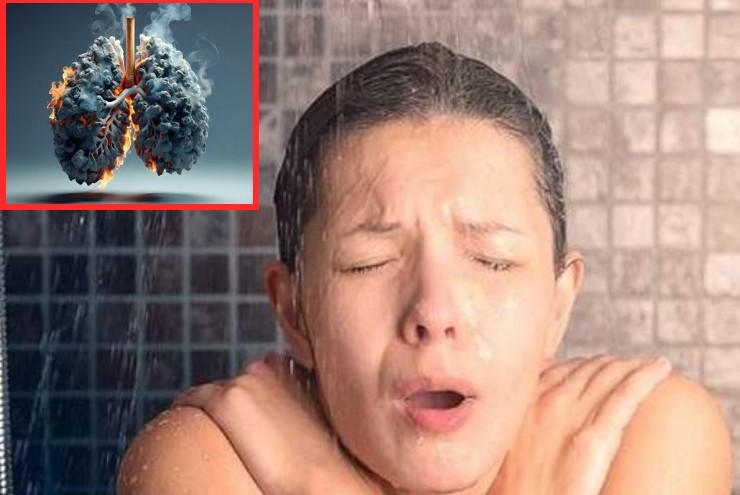 Thói quen tắm gây “hủy hoại” phổi, bỏ ngay nếu không muốn làm bạn với máy thở cả đời!