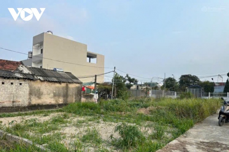 Đất ở xã Hồng Vân cũng tăng lên từng tuần vì "ăn theo" dự án.