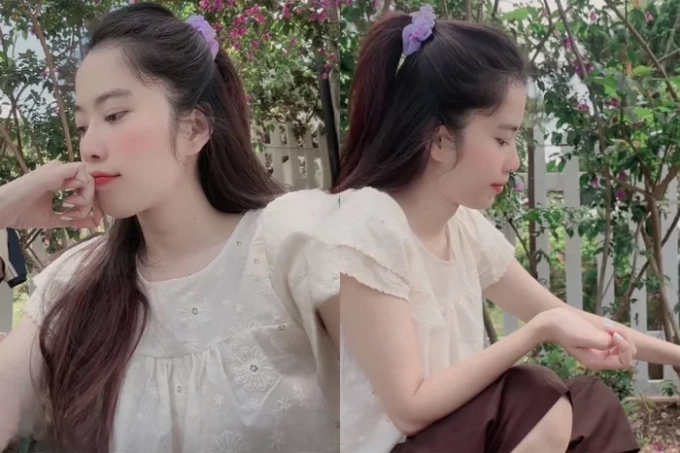 Nam Em khi sống ở Đà Lạt cùng bạn trai.