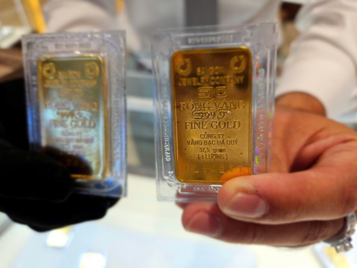 Giá vàng tăng trở lại