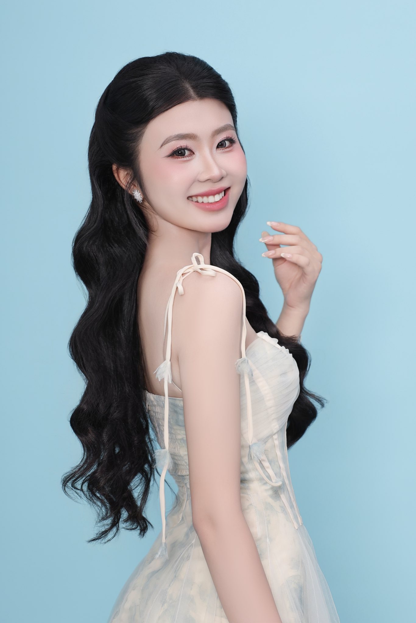 Lê Thị Trang là 1 trong số những người đẹp quê Thanh Hóa đang gây chú ý tại Miss World Vietnam 2025.&nbsp;