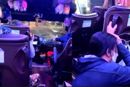 Hành khách kể 15 phút hoảng loạn khi tài xế rượt đuổi xe tải