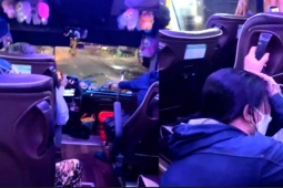 Hành khách kể 15 phút hoảng loạn khi tài xế rượt đuổi xe tải