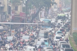 Bốn tỉnh/thành phố miền Bắc ô nhiễm không khí nghiêm trọng hôm nay