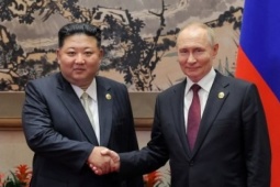 Ông Kim Jong-un tuyên bố ủng hộ ông Putin vô điều kiện