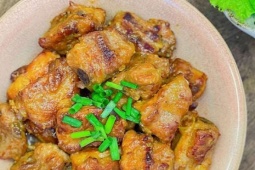 Bộ phận thịt mềm, nhiều nạc, ít mỡ của con heo, tốt cho xương khớp, nấu theo cách này ngọt thơm béo ngậy rất đưa cơm