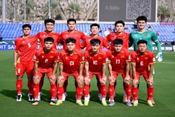 Trực tiếp bóng đá U23 Việt Nam - U23 Kyrgyzstan: Thầy Kim lại dùng  " tuyệt chiêu "  của Arsenal? (U23 châu Á)