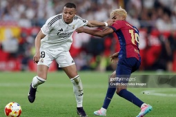 Real đại chiến Barcelona tranh Siêu cúp: Ác mộng thua 2-5, Yamal & Mbappe tái xuất