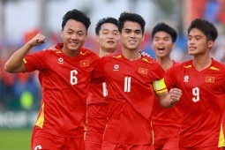 U23 Việt Nam được "tặng quà", Văn Khang xé lưới U23 Kyrgyzstan trên chấm penalty