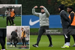 Buổi tập ra mắt của HLV Rosenior tại Chelsea, fan bất ngờ tranh cãi dữ dội