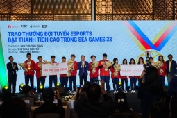 Thưởng hơn 1 tỷ đồng cho các VĐV Liên Quân Mobile, FC Online tại SEA Games 33