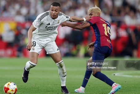 Real đại chiến Barcelona tranh Siêu cúp: Ác mộng thua 2-5, Yamal & Mbappe tái xuất