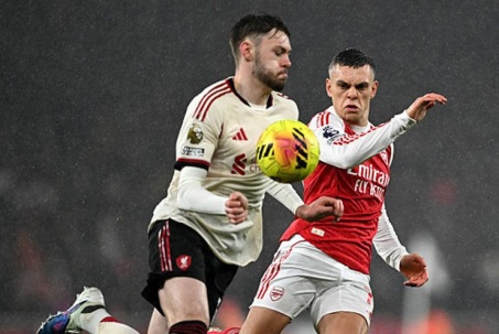 Kết quả bóng đá Arsenal - Liverpool: Xà ngang giải cứu, hồi hộp cuối trận (Ngoại hạng Anh)