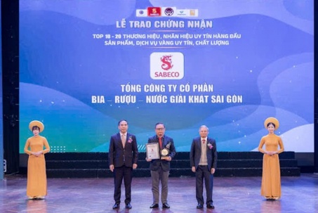 Bia Saigon Special được vinh danh “Top 10 Sản phẩm vàng uy tín, chất lượng Việt Nam 2025”