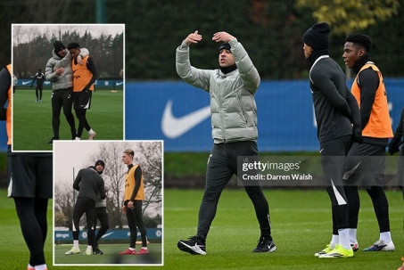 Buổi tập ra mắt của HLV Rosenior tại Chelsea, fan bất ngờ tranh cãi dữ dội