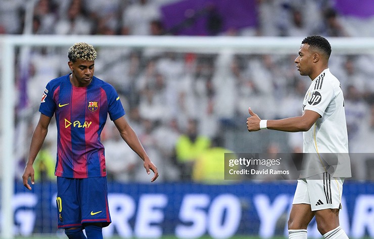 Tâm điểm chung kết Siêu cúp là màn đối đầu giữa Yamal và Mbappe