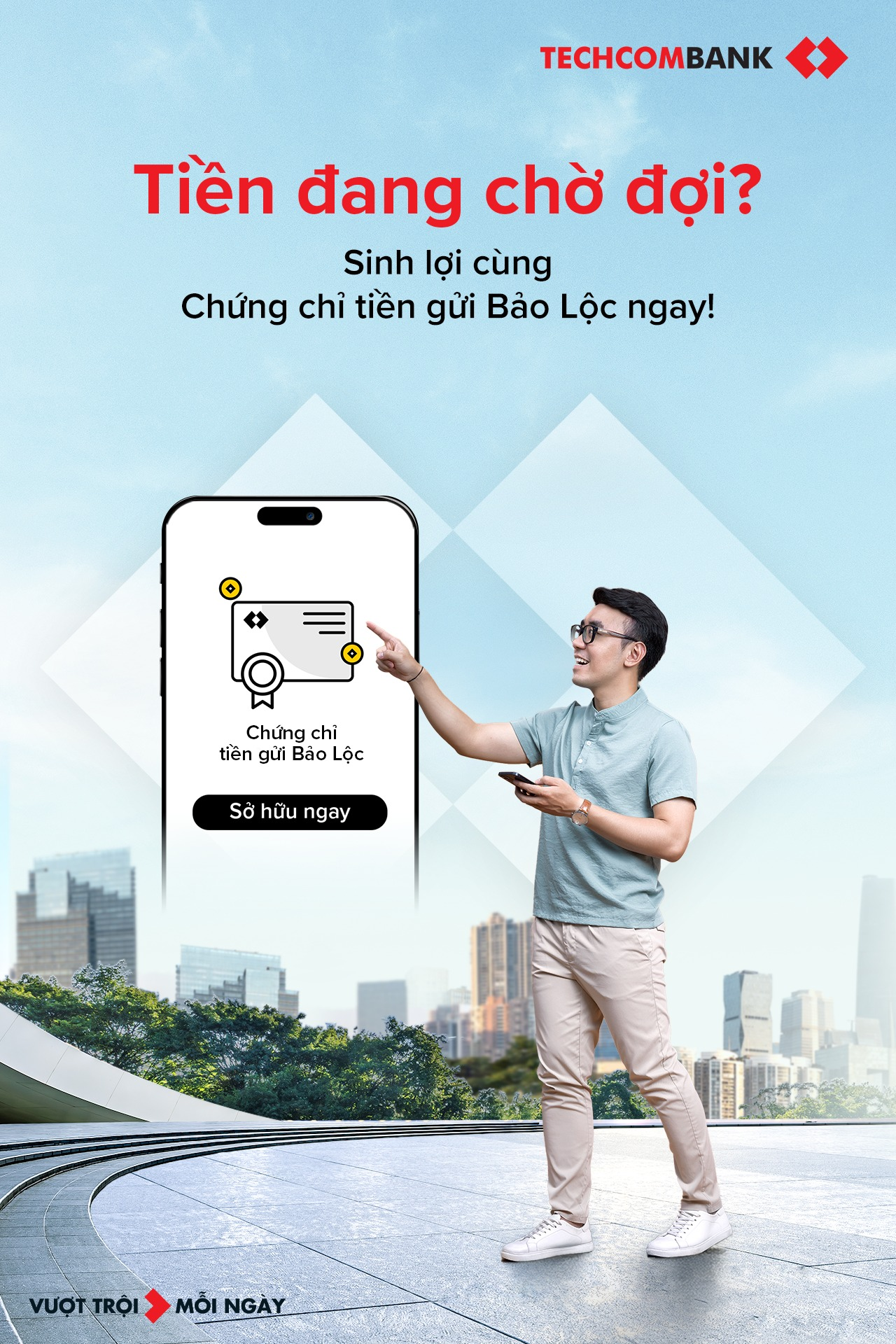 Sinh lợi dễ d&agrave;ng c&ugrave;ng chứng chỉ tiền gửi Bảo Lộc.