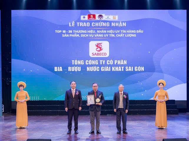 Bia Saigon Special được vinh danh “Top 10 Sản phẩm vàng uy tín, chất lượng Việt Nam 2025