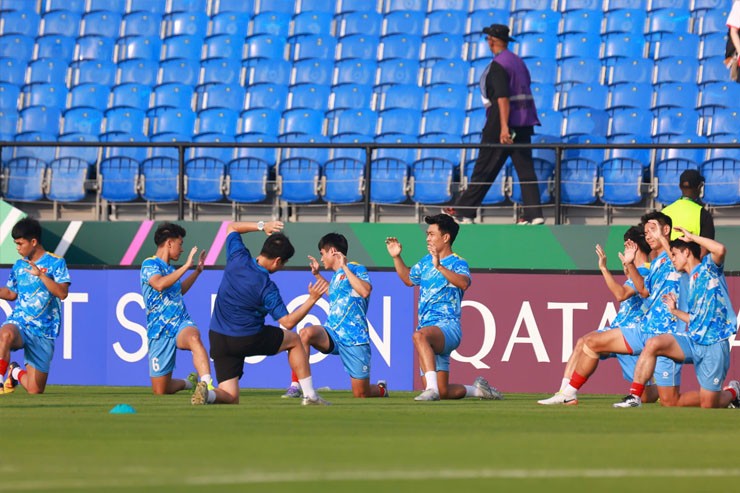 Trực tiếp bóng đá U23 Việt Nam - U23 Kyrgyzstan: Bàn thắng ấn định (U23 châu Á) (Hết giờ) - 4