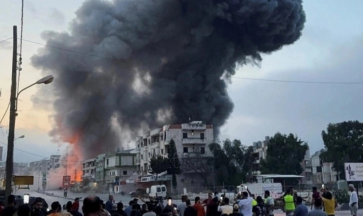 Israel không kích vào phía Nam Lebanon. (Ảnh minh họa: Reuters)