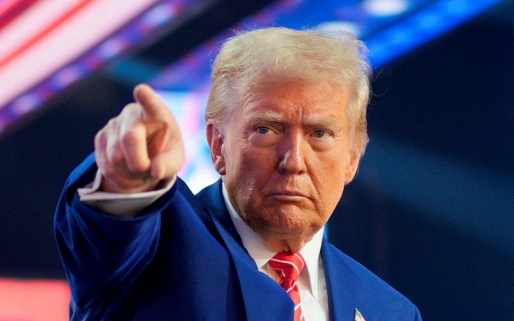 Tổng thống Mỹ Trump. Ảnh: Reuters.