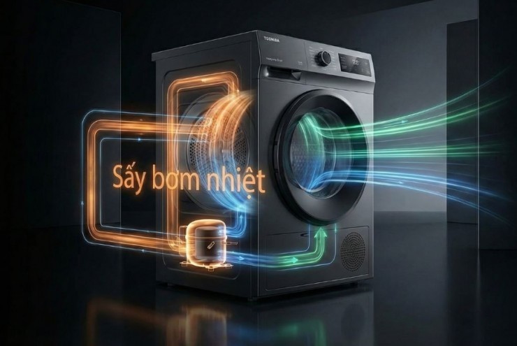 Máy sấy Toshiba bứt phá tại Điện máy XANH: số bán tăng hơn 100%, doanh số tăng trên 150%