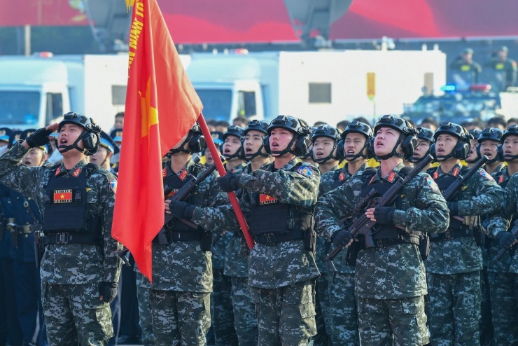 Toàn cảnh lực lượng Công an xuất quân bảo vệ Đại hội XIV của Đảng - 3