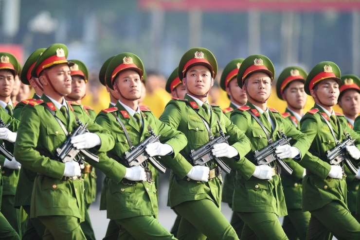 Toàn cảnh lực lượng Công an xuất quân bảo vệ Đại hội XIV của Đảng - 5