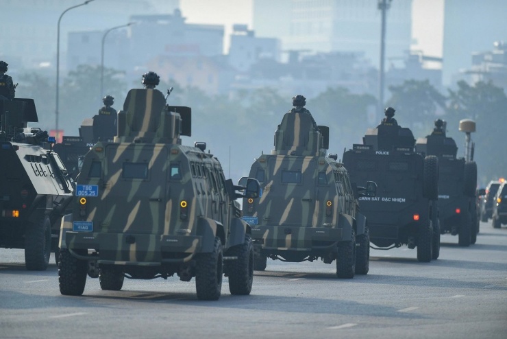 Toàn cảnh lực lượng Công an xuất quân bảo vệ Đại hội XIV của Đảng - 9