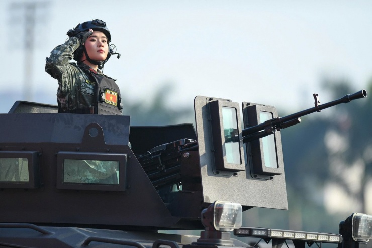 Toàn cảnh lực lượng Công an xuất quân bảo vệ Đại hội XIV của Đảng - 8