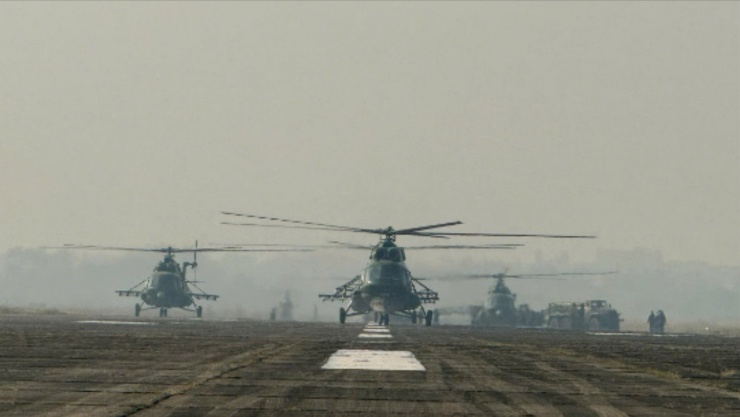 Dàn trực thăng hùng hậu xuất kích, bảo đảm an ninh cho Đại hội Đảng toàn quốc - 12